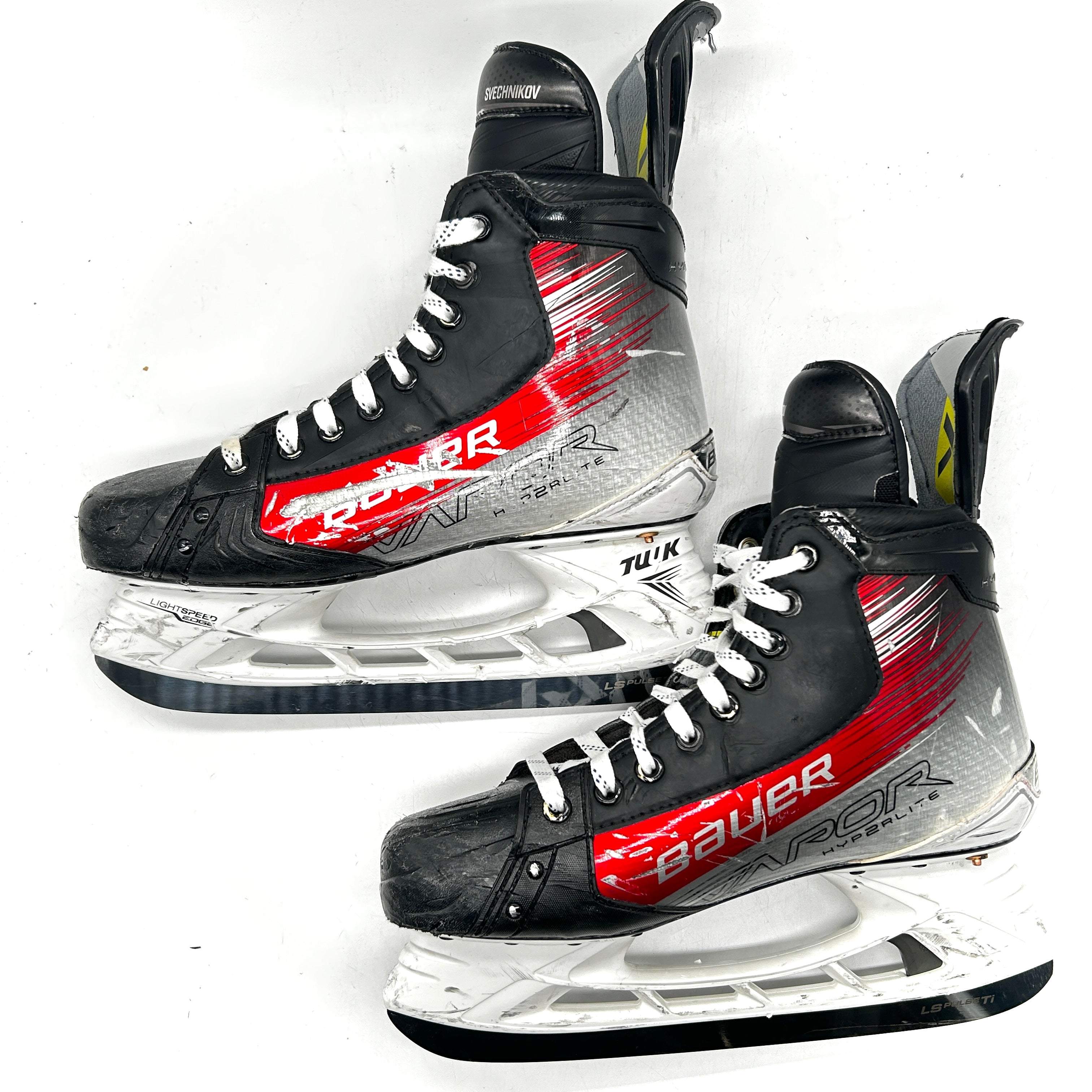 Bauer Vapor Hyperlite 2 - Patins NHL Pro Stock d'occasion - Andrei Svechnikov - Taille 9.25D #2